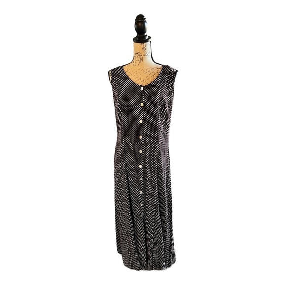 MSK Dresses & Skirts - MSK button down maxi dress size 14